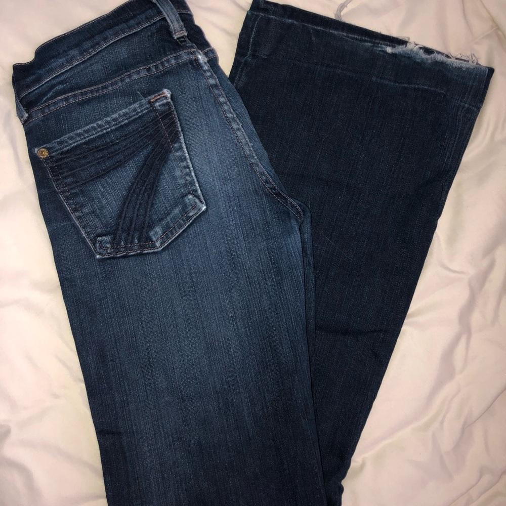 7FAM Dojo Jeans Size 25